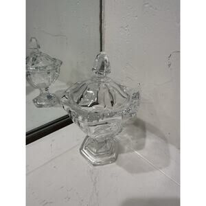 GOEBEL Crystal "Opera" Lidded Candy dish West Germany 1979